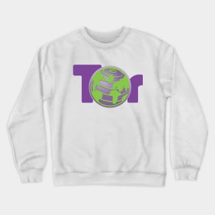 Tor Project Authentic - Web browser Crewneck Sweatshirt